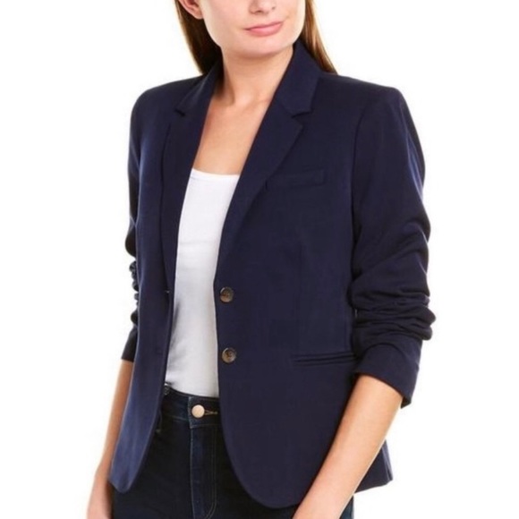 NEW J. Crew Navy Peppy Blazer 14